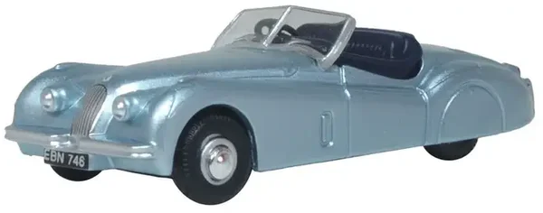 Oxford Diecast Jaguar XK120 Pastel Blue 1:76 76XK120007