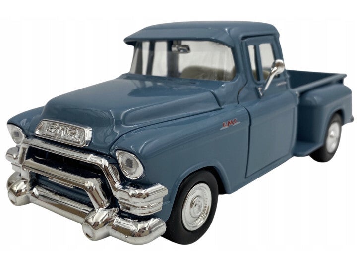 MOTORMAX GMC BLUE CLIP PICK UP 1955 1:24 79382B