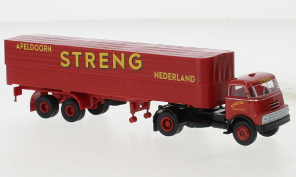 BREKINA DAF DO 2000 PP-SZ - STRENG NEDERLAND 1957 (N.L.) 1:87 85230