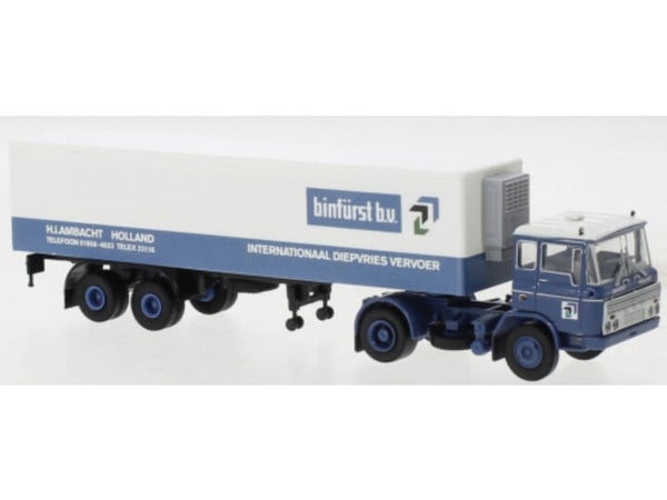 BREKINA DAF FT 2600 Kofferzug "Binfürst" (NL) 1962 1:87 85292