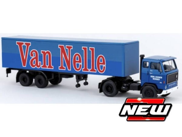 BREKINA Volvo F 89 PP-SZ - VAN NELLE 1972 (N.L.) 1:87 85674