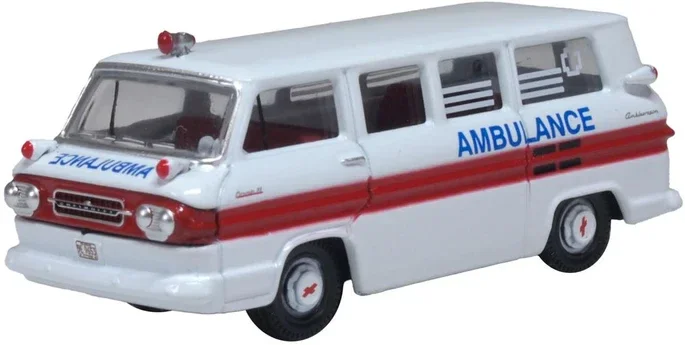 Oxford Diecast 1961 Chevrolet Corvair Greenbrier Amblewagon Ambulance 1:87 87CG61002