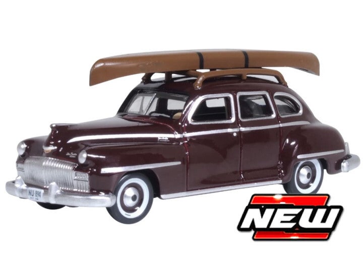 Oxford 1:87 DeSoto Suburban 1946/48 + Canoe – 87DS46007