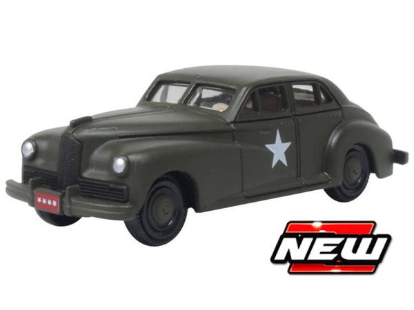 OXFORD Packard CLIPPER TOURING SEDAN - US ARMY STAFF CAR 1942 1:87 87PC42002