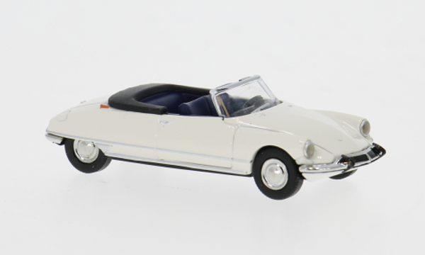 Brekina Citroën DS 19 Cabriolet 1963 – Wit – 1:87 – 14233