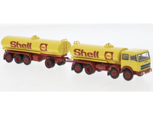 Brekina Fiat 691 Tanklastzug SHELL 1970 – 1:87 – 58553