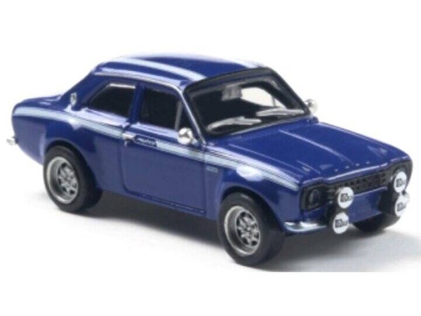 Brekina Ford Escort RS 1800 MKI 1969 – Blauw Mexico Rally – 1:87 – 19073