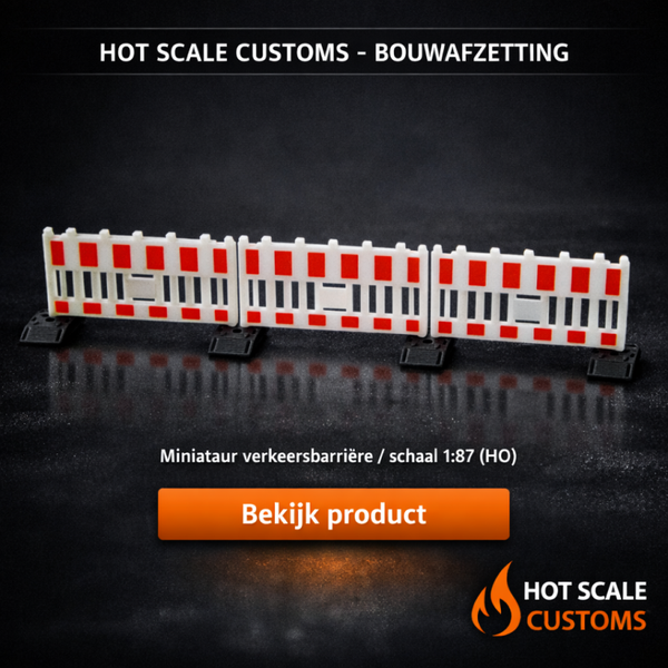 Hot Scale Customs Bouwafzetting – 1:87 (HO) – Dio8115A