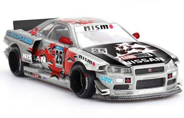 Kaido House Nissan Skyline GT‑R R34 Kaido Star Racing V1 ’99 – 1:64 – KHMG197