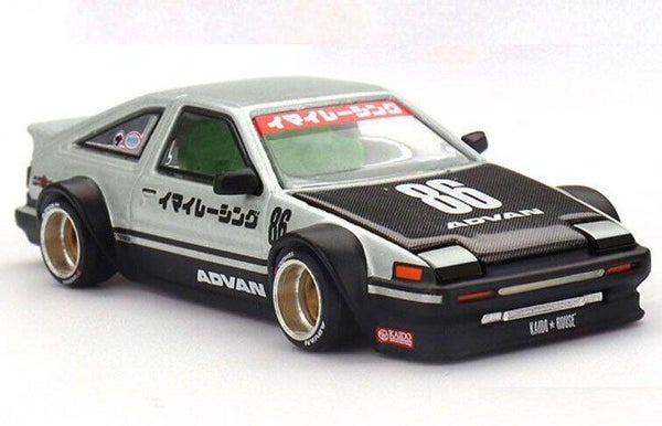 Kaido House Toyota AE86 Sprinter Trueno Kaido Street V2 ’83 – 1:64 – KHMG218