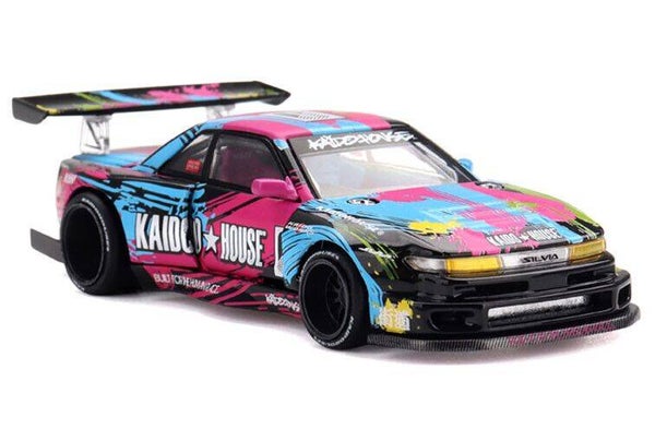 Kaido House Mini GT Nissan Silvia S13-R Kaido Splash V1 1991 1:64 KHMG284