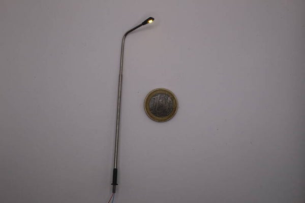 LED Straatverlichting "Gebogen straatlantaarn" LP-06-WW 12cm (nr.16) Warm wit