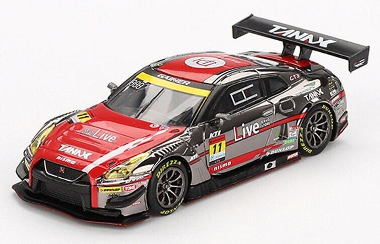 Mini GT Nissan GT‑R (R35) Nismo GT3 Gainer #11 Tanax GT‑R – GT Series 2023 – 1:64 – MGT00861
