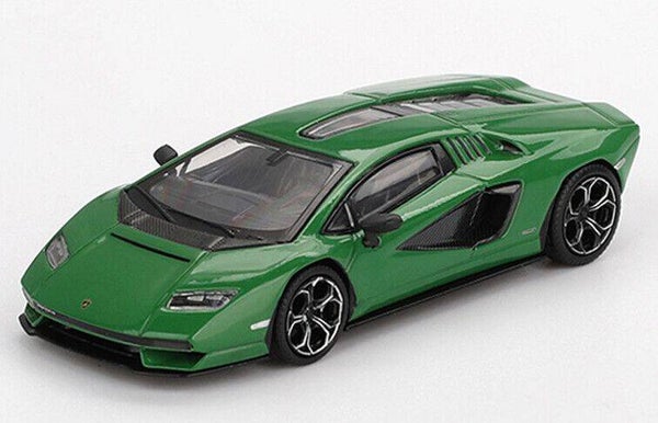 Mini GT Lamborghini Countach LPI 800‑4 Groen (Verde Medio) Blister – 1:64 Modelauto (MGT00976‑BL)