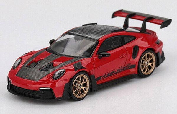 Mini GT Porsche 911 (992) GT3 RS Weissach ’22 Rood – Blister – 1:64 – MGT01060‑BL