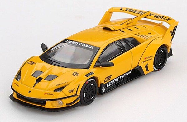 Mini GT Lamborghini Murciélago LB‑Silhouette Works GT Evo – 2025 – Geel – 1:64 – MGT01135‑L