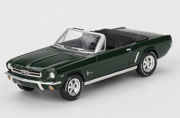 Mini GT Ford Mustang Convertible 1964 – Highland Green – 1:64 – MGT01166‑L