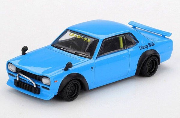 MGT01169 Nissan Hakosuka LB Works '15, blauw (baby blue) 1:64