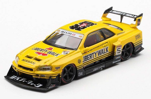 Mini GT Nissan GTR (R34) Skyline Super Silhouette Sport #5 ’25 – 1:64 – MGT01182‑R