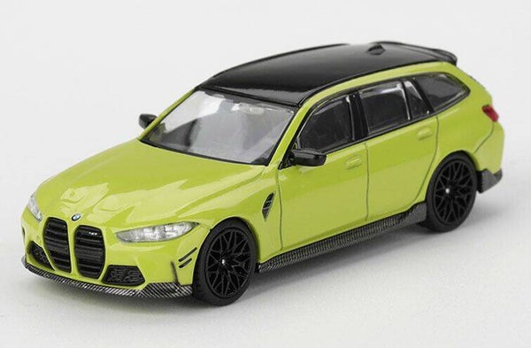 Mini GT BMW M3 (G82) Touring ’25 Sao Paulo Yellow – 1:64 – MGT01102‑L