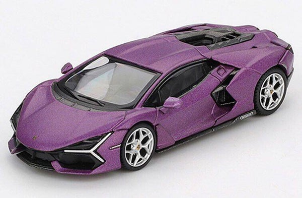 Mini GT Lamborghini Revuelto 2024 Viola 30th Matte – 1:64 – MGT01121