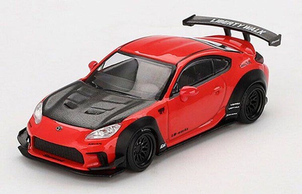 Mini GT Toyota GR86 2024 LB‑Nation Red – 1:64 – MGT00885