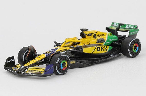 Mini GT McLaren MCL38 #81 Oscar Piastri Monaco GP 2024 2nd Place 1:64 MGT01165-L