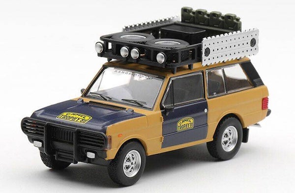 Mini GT Range Rover Camel Trophy Sumatra 1981 H. Fischer & W. Bays 1:64 MGT01312-L