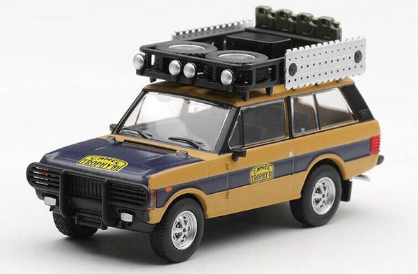 Mini GT Range Rover Camel Trophy Sumatra 1981 Sudmann Hofmann 1:64 MGT01311-L