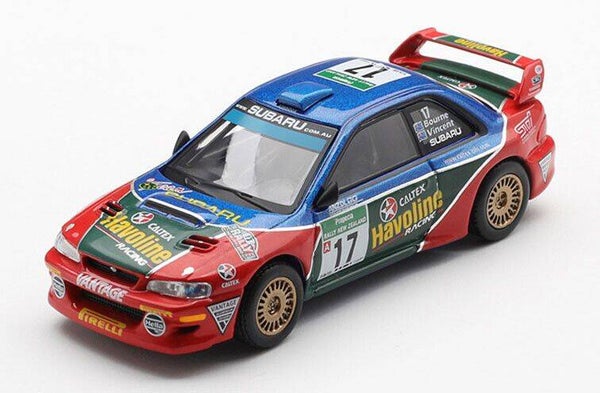 Mini GT Subaru Impreza WRC98 #17 Rally New Zealand 2000 1:64 MGT01211-L