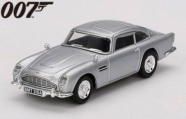 MiniGT 1:64 Aston Martin DB5 Thunderball 007 + Engelse Poster – MGT00901‑007E