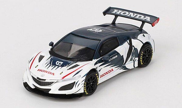 MiniGT 1:64 Honda NSX GT3 Evo AlphaTauri Y. Tsunoda Nurburgring 2023 – MGT00761