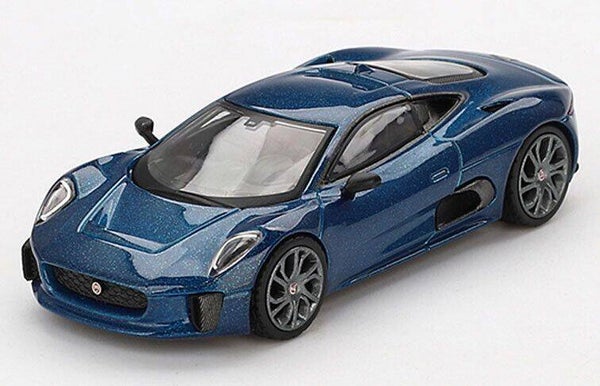 MiniGT 1:64 Jaguar C‑X75 2024 Blauw – MGT00884