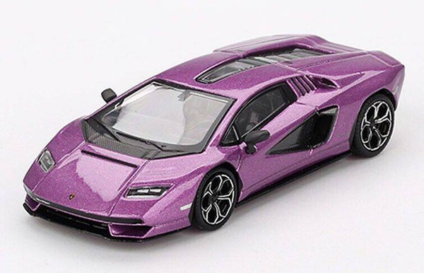 MiniGT 1:64 Lamborghini Countach LPI 800‑4 Viola 30th 2023 – MGT00865