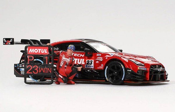 MiniGT 1:64 Nissan GT‑R (R35) Motul Autech #23 Suzuka #1 2021 + Matsuda – MGT00875