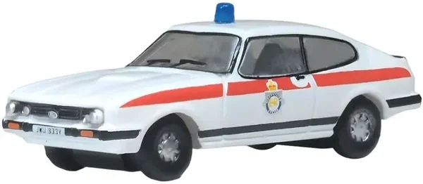 Oxford Diecast Ford Capri MkIII Merseyside Police – 1:148 – NCAP007
