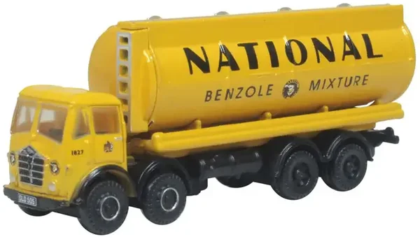 Oxford Diecast Foden FG Cylindrical Tanker National Benzole 1:148 NFG015