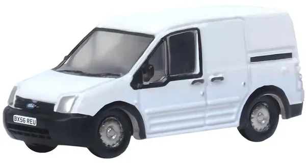 Oxford Diecast Ford Transit Connect Frozen White – 1:148 – NFTC005