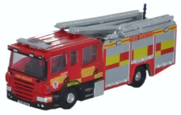 Oxford Diecast Scania Pump Essex County Fire & Rescue – NSFE005 – 1:148
