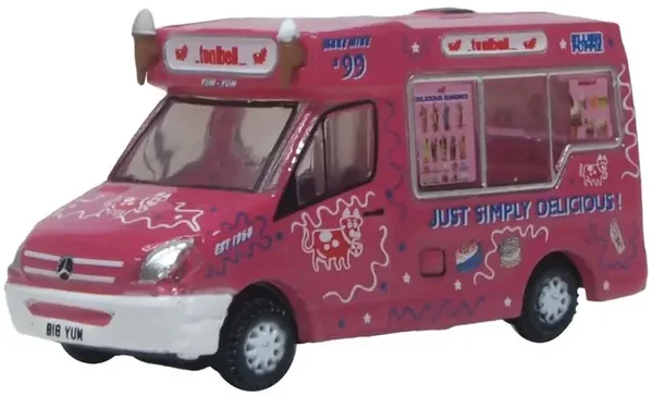 Oxford Diecast Whitby Mondial Ice Cream Van Tonibell – 1:148 – NWM009