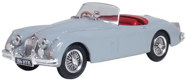 Oxford Diecast Jaguar XK150 Roadster Mist Grey – 1:43 – 43XK150010