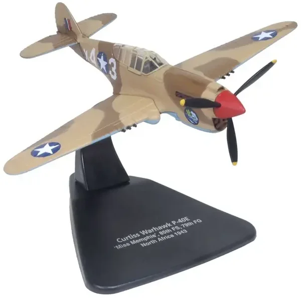 Oxford Diecast P‑40F Warhawk X43 “Miss Memphis” – North Africa 1943 – 1:72 – AC127