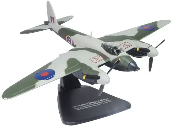 Oxford Diecast Mosquito NF MkII – P.G. Wykeham‑Barnes – RAF No.23 Sqn Malta 1943 – 1:72 – AC128