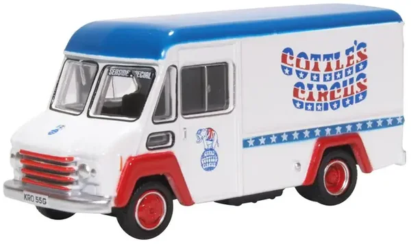 Oxford Diecast Gerry Cottles Circus Commer Walk Thru 1:76 76CWT008