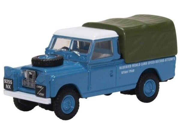 Oxford Diecast Land Rover Series 2 LWB Bluebird Land Speed Record – 1:76 – 76LAN2020