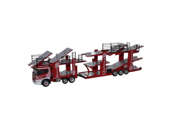 Oxford Scania EVO6 Car Transporter Quinns – 1:76 – 76SCT002