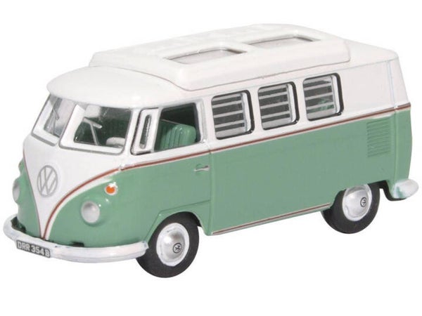 Oxford VW T1 Camper Turquoise/White – 1:76 – 76VWS002