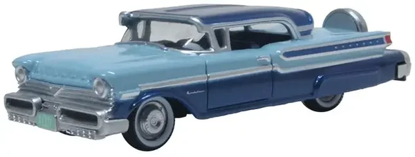 Oxford Diecast 1957 Mercury Montclair Nantucket Blue / Pacific Blue 1:87 - 87MT57006