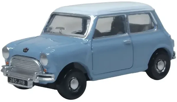 Oxford Diecast Austin Mini Speedwell Blue 1:76 | 76MN010