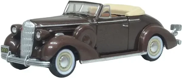Oxford Diecast 1936 Buick Special Convertible Coupe Bengal Brown Metallic 1:87 | 87BS36007